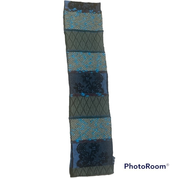 Guillaume De Mons Paris France Patchwork Scarf - Picture 2 of 6